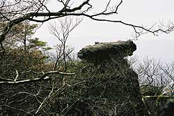 大砲岩(チョンマゲ岩?)