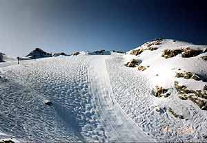 Horstman Glacier コブコブに感激!